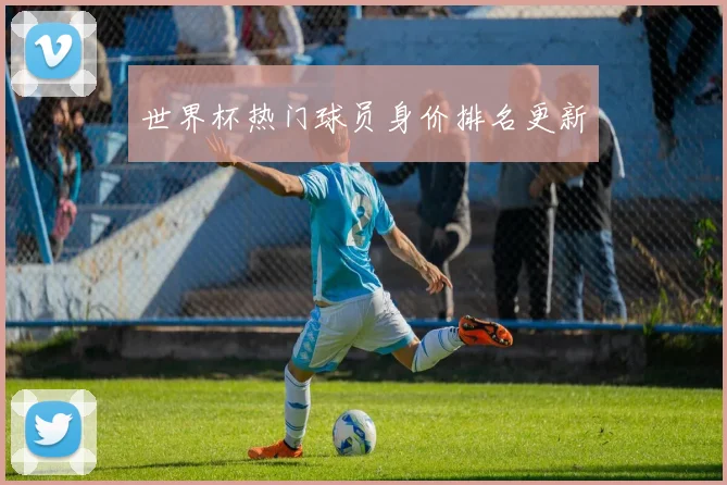 世界杯热门球员身价排名更新
